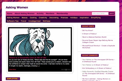 askingwomen.com website