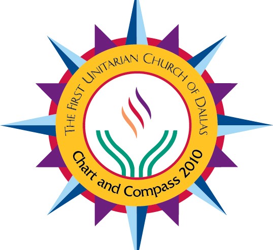 First Unitarian Church of Dallas Chart and Compass logo