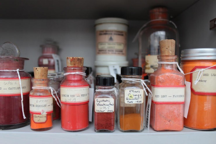 Harvard pigment collection