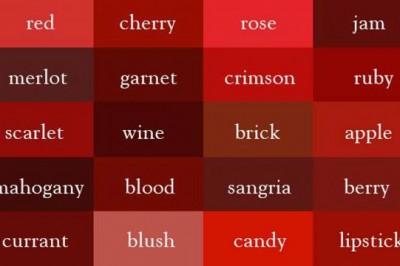 Ingrid Sundberg's color thesaurus red