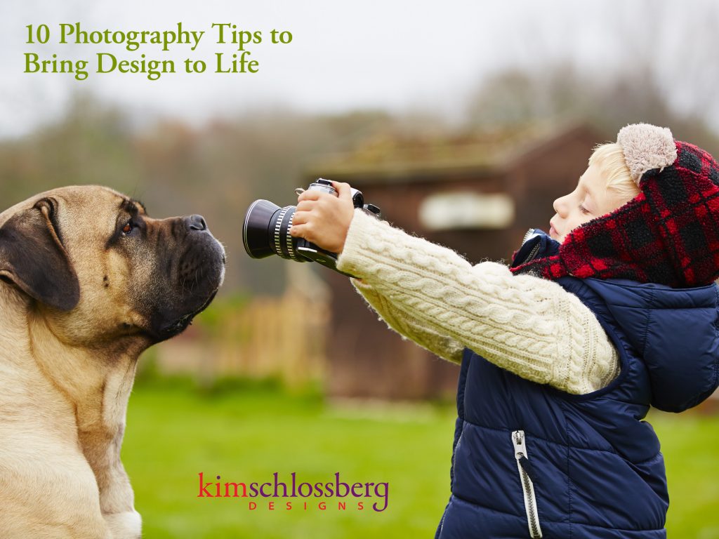 Photography tips from Kim Schlossberg Designs