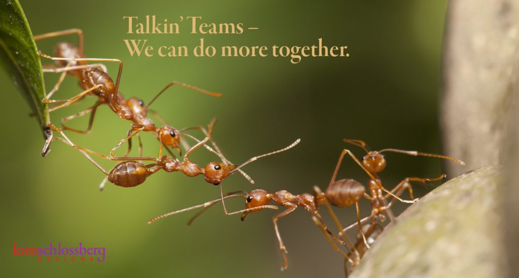Talkin' Teams by Kim Schlossberg Designs
