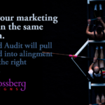 Get all your marketing pulling in the same direction. Our Brand Audit will pull your brand into alingment to attract the right customers. by Kim Schlossberg Designs