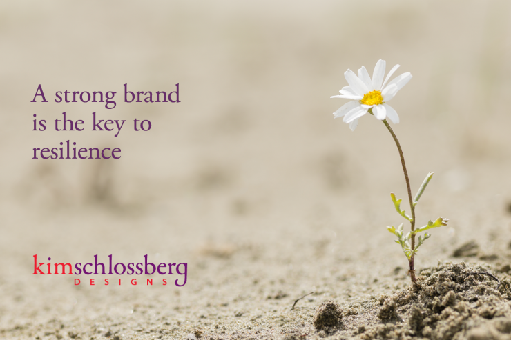 A strong brand is the key to resilience by Kim Schlossberg Designs